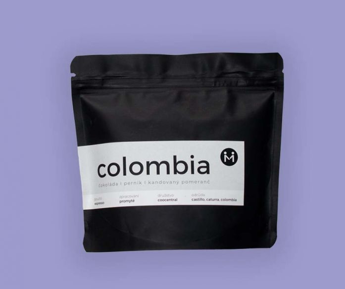 Výběrová káva Kolumbie 