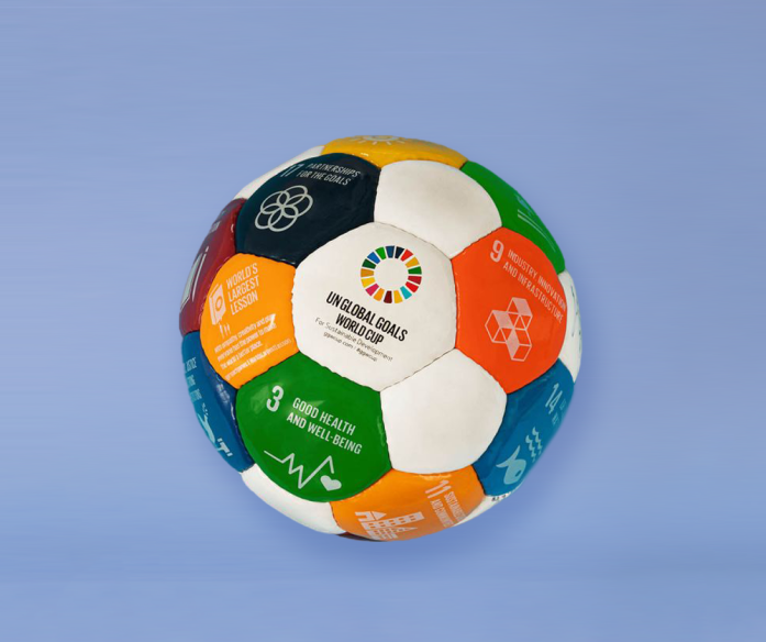 SDGs fotbalový míč