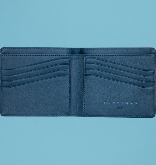 Classic peněženka Contiqua červeno-modrá