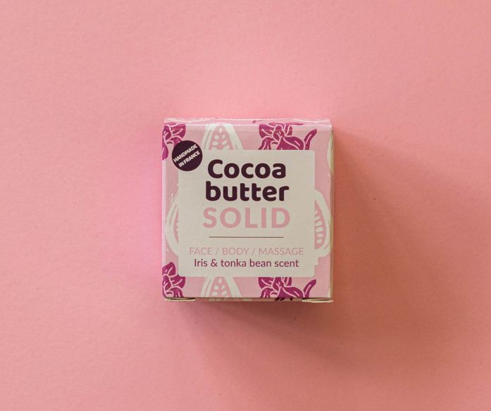 Lamazuna Tuhé kakaové máslo růžové BIO