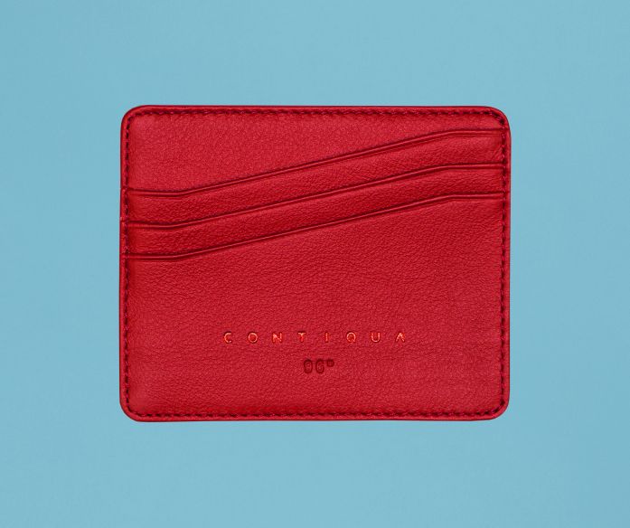 Micro peněženka Contiqua červeno-modrá