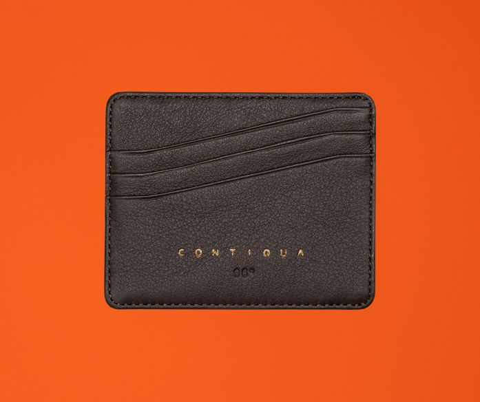 Micro peněženka Contiqua hnědá