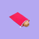 Kapsa na chleba - červený puntík s modrým lemem