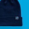  Zimní čepice - modrá